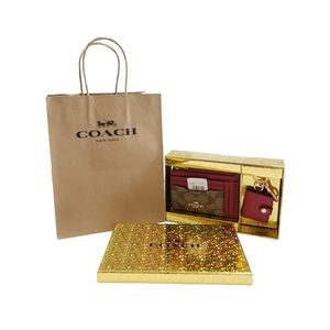 Coach Boxed Mini Skinny Id Case And Picture Bag St
